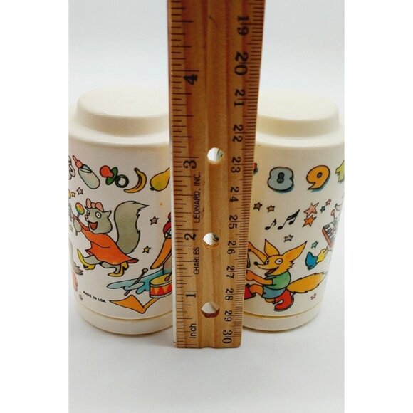 Vintage Johnson & Johnson Rhythm Roller Rattles Toddler Play Toys Lot Of 2 - Picture 8 of 8